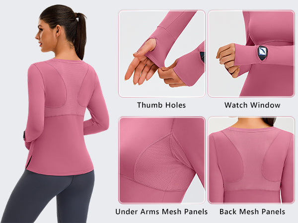 UV Protection sports Tops Long Sleeve Shirts