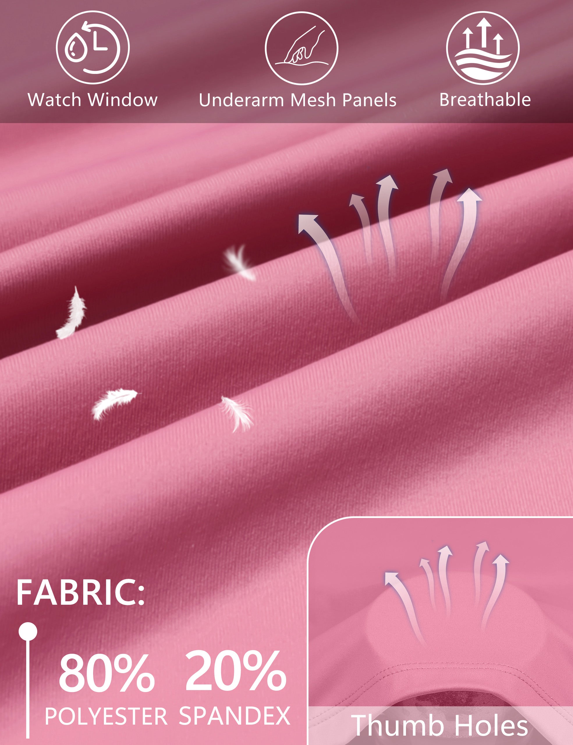 UV Protection sports Tops Long Sleeve Shirts