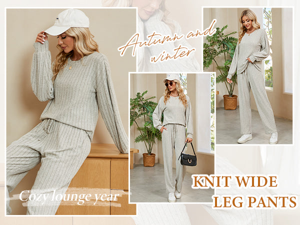 Lounge Set Cute Pajama Sets Casual 2 Piece