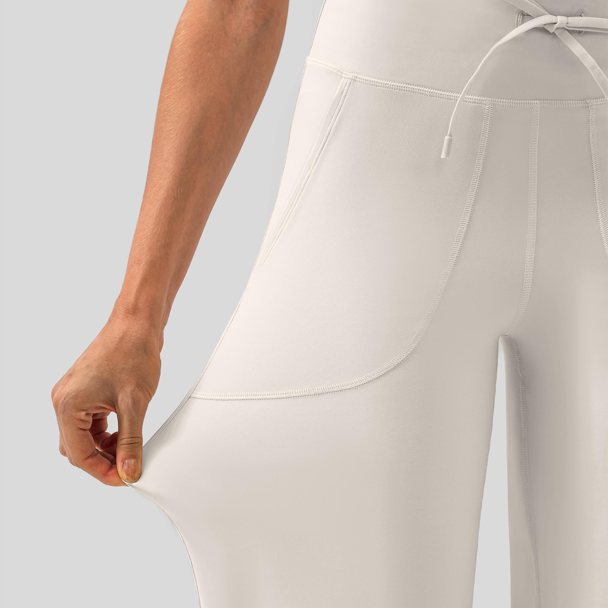Yoga Sports Wide Leg Pant with Pockets High Waisted