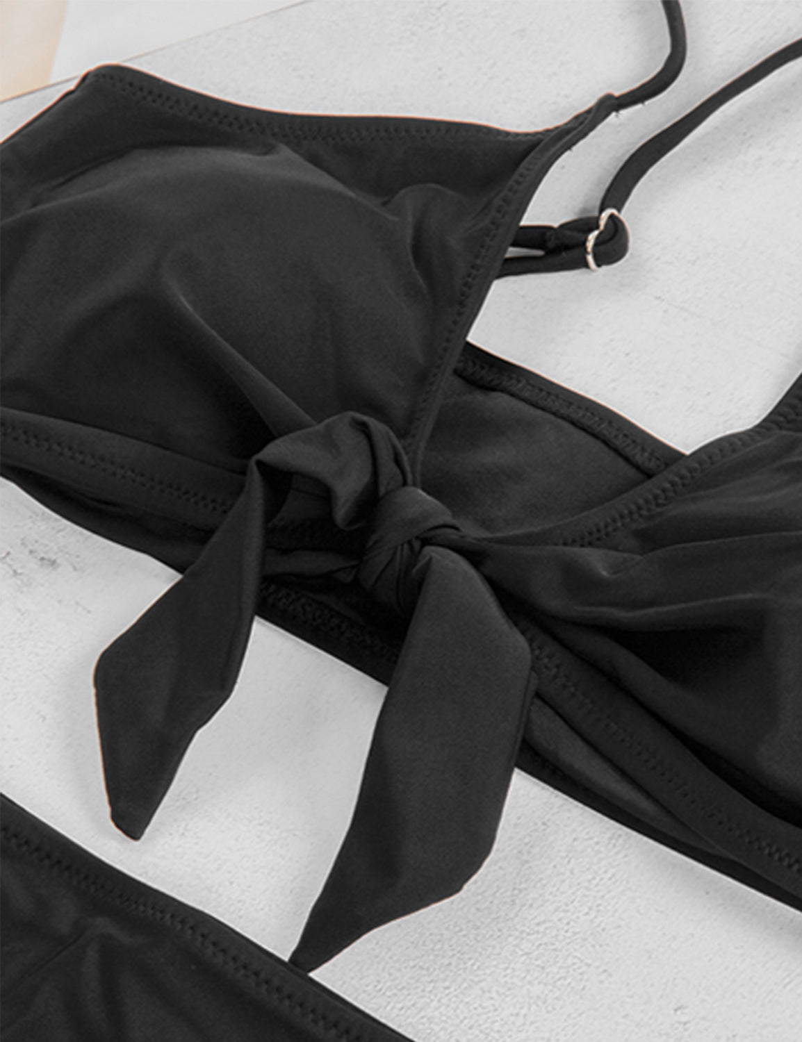 Retro High Waisted Bikini Set