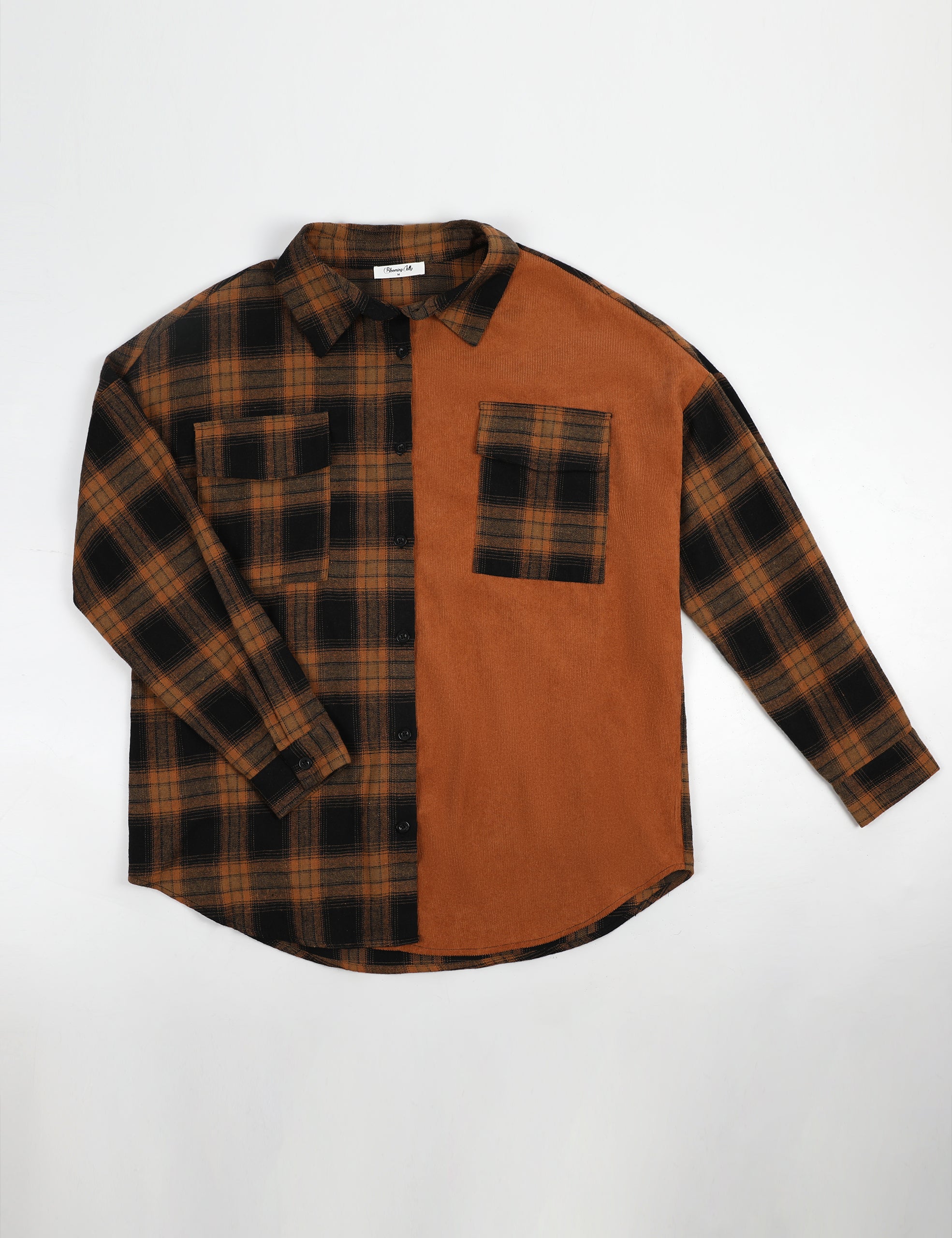 Fall Warm Plaid Long Sleeve Coats