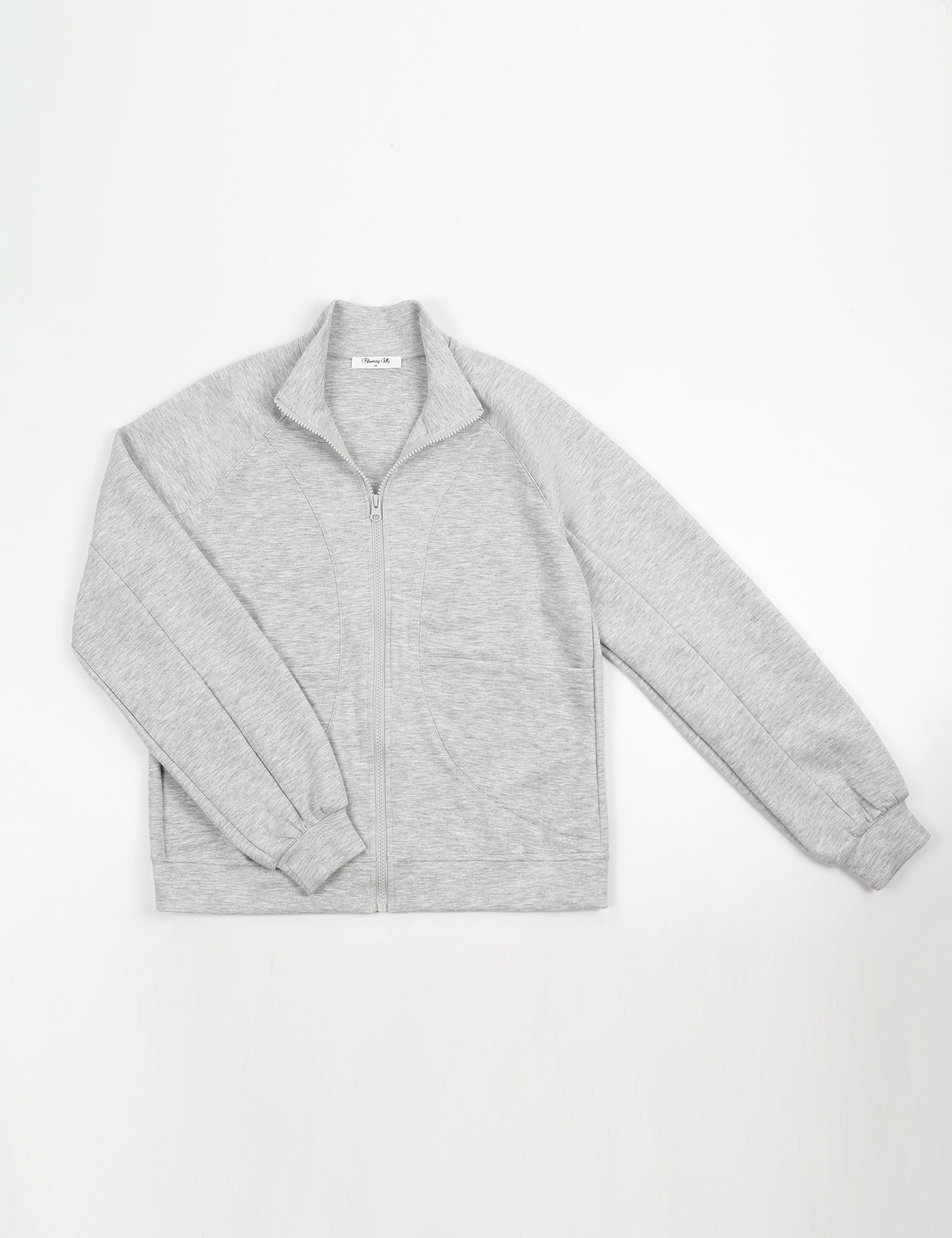 Zip Up Active Long Sleeve Sport Coats