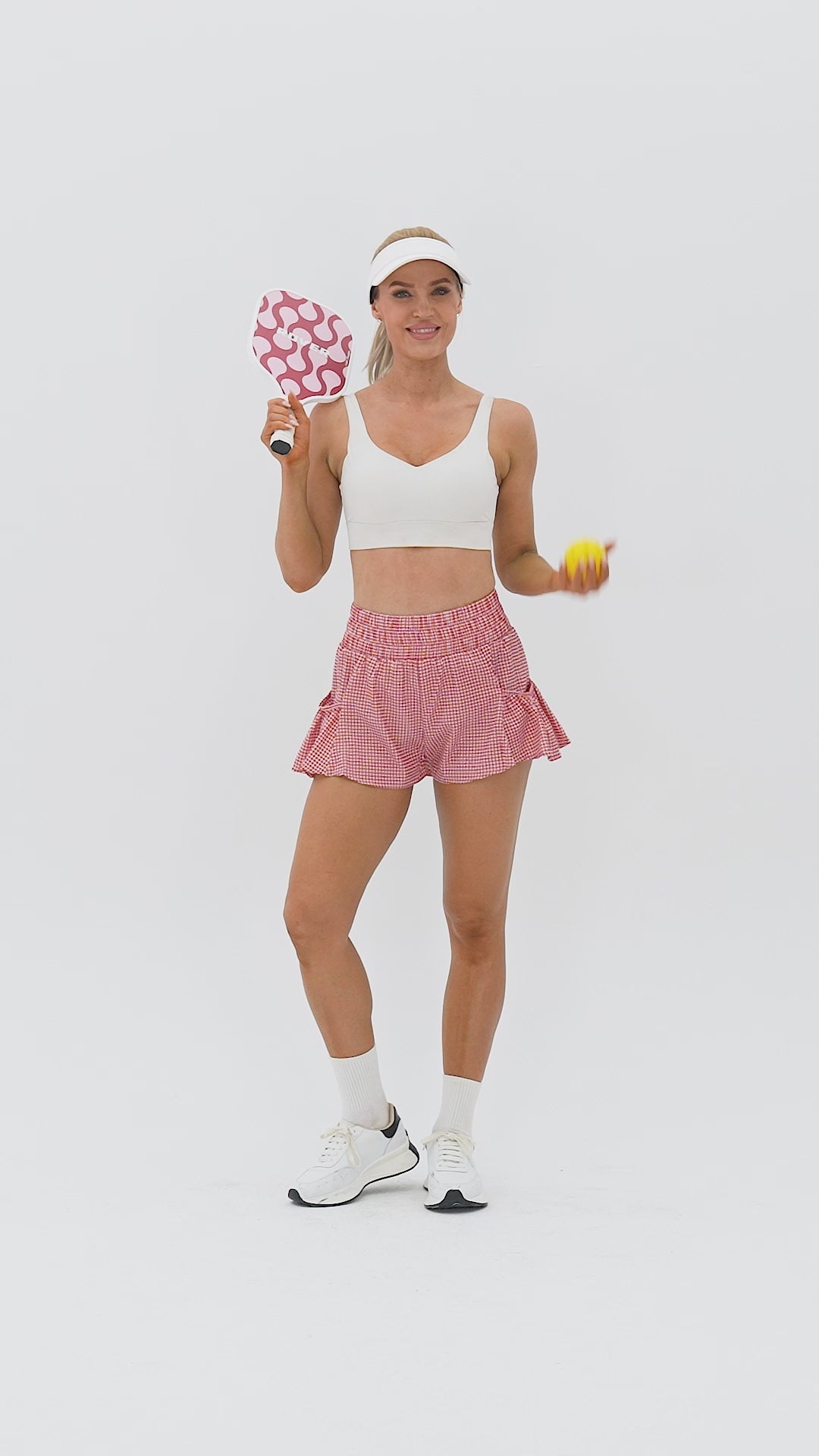 Womens High Waisted Shorts Athletic Running Shorts Workout Gym Quick Dry Flowy Shorts with Pockets