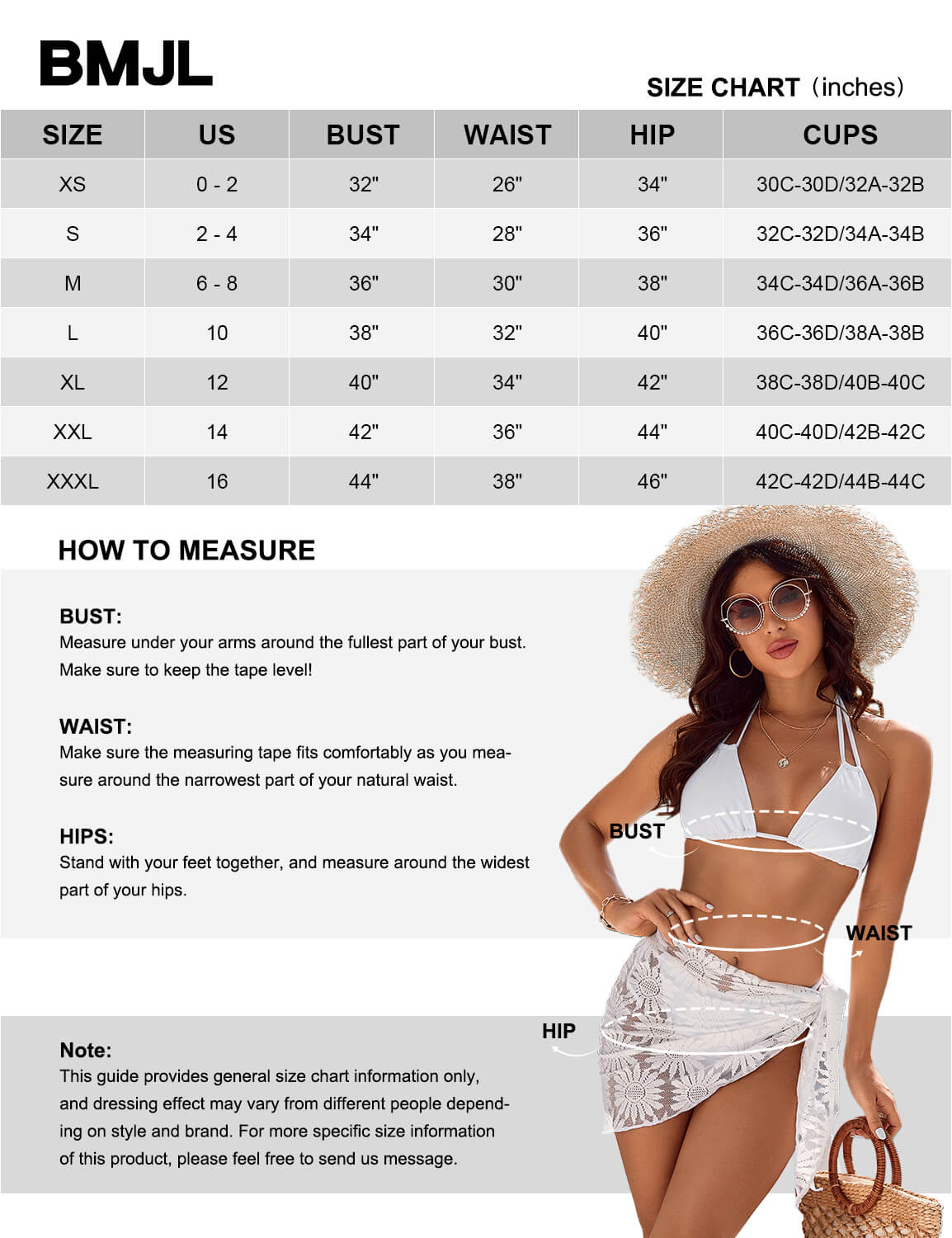 3 Pieces Swimsuit Tie Bikini with Lace Sarong