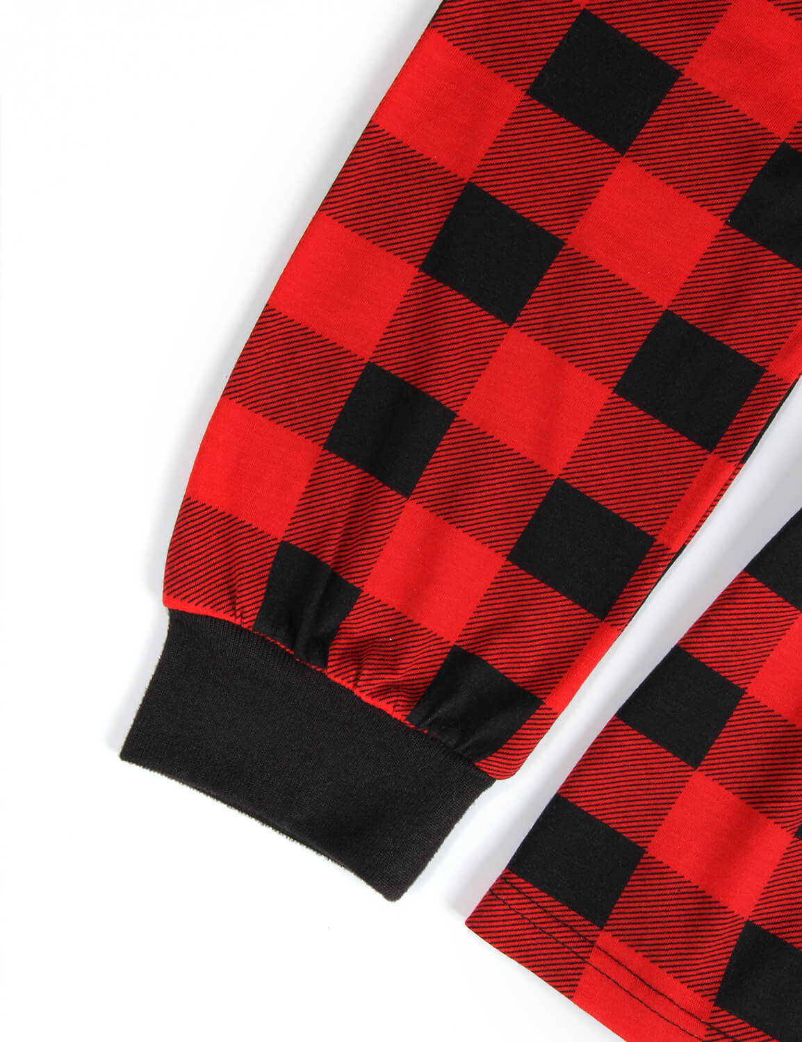 V Neck Plus Size Plaid Patched Tunic Top