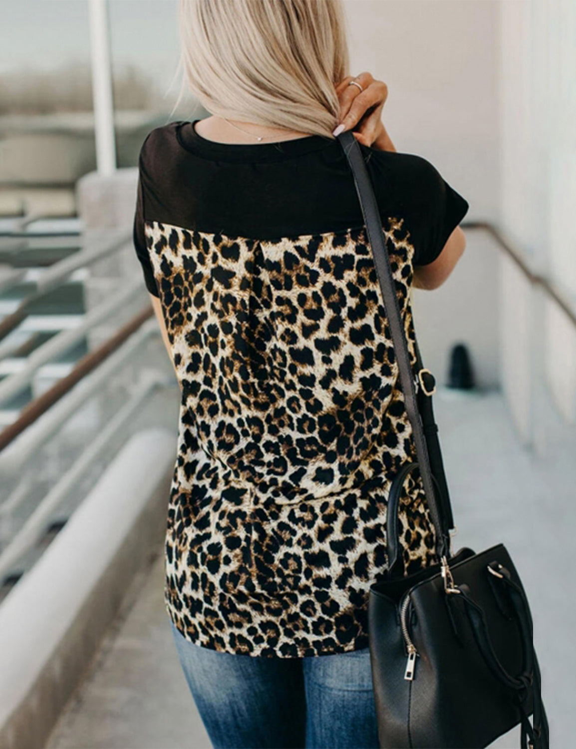 Blooming Jelly_Leopard Pocket Tunic Top Loose T-Shirt_Leopard Print_152674_22_Women Loose Summer Outfits_Tops_T-Shirt