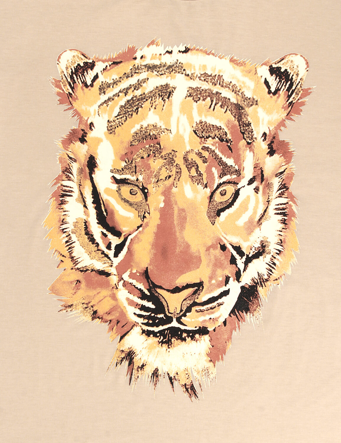 Oversized Tiger Graphic Tee