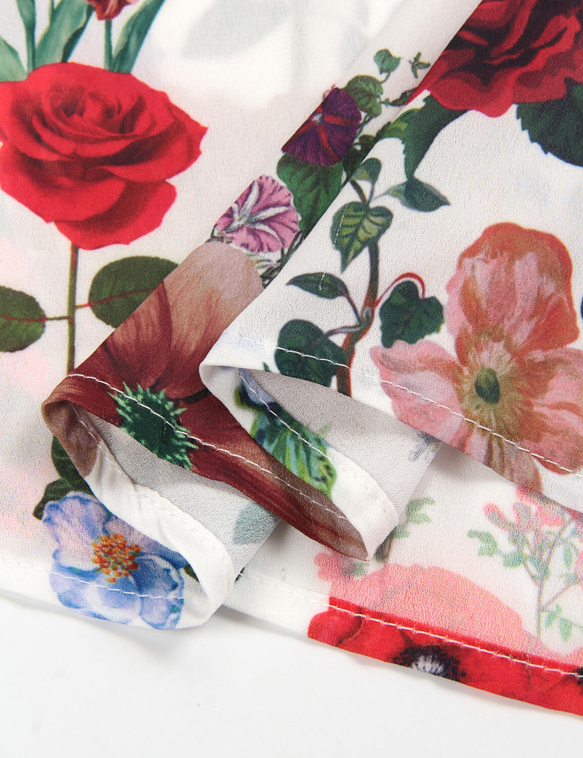 Rose Garden Off Shoulder Floral Blouse