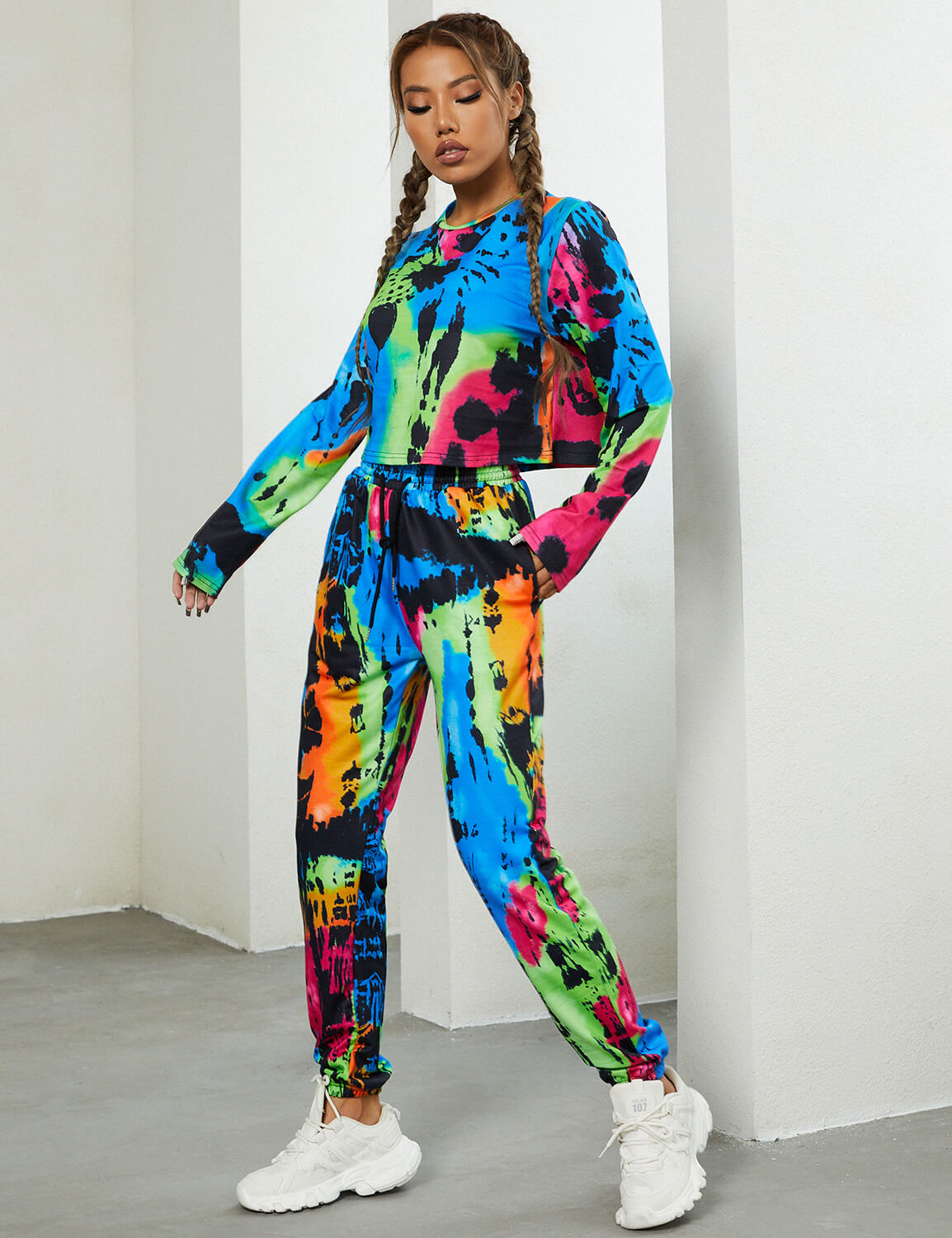 Tie dye sweatsuit discount mens