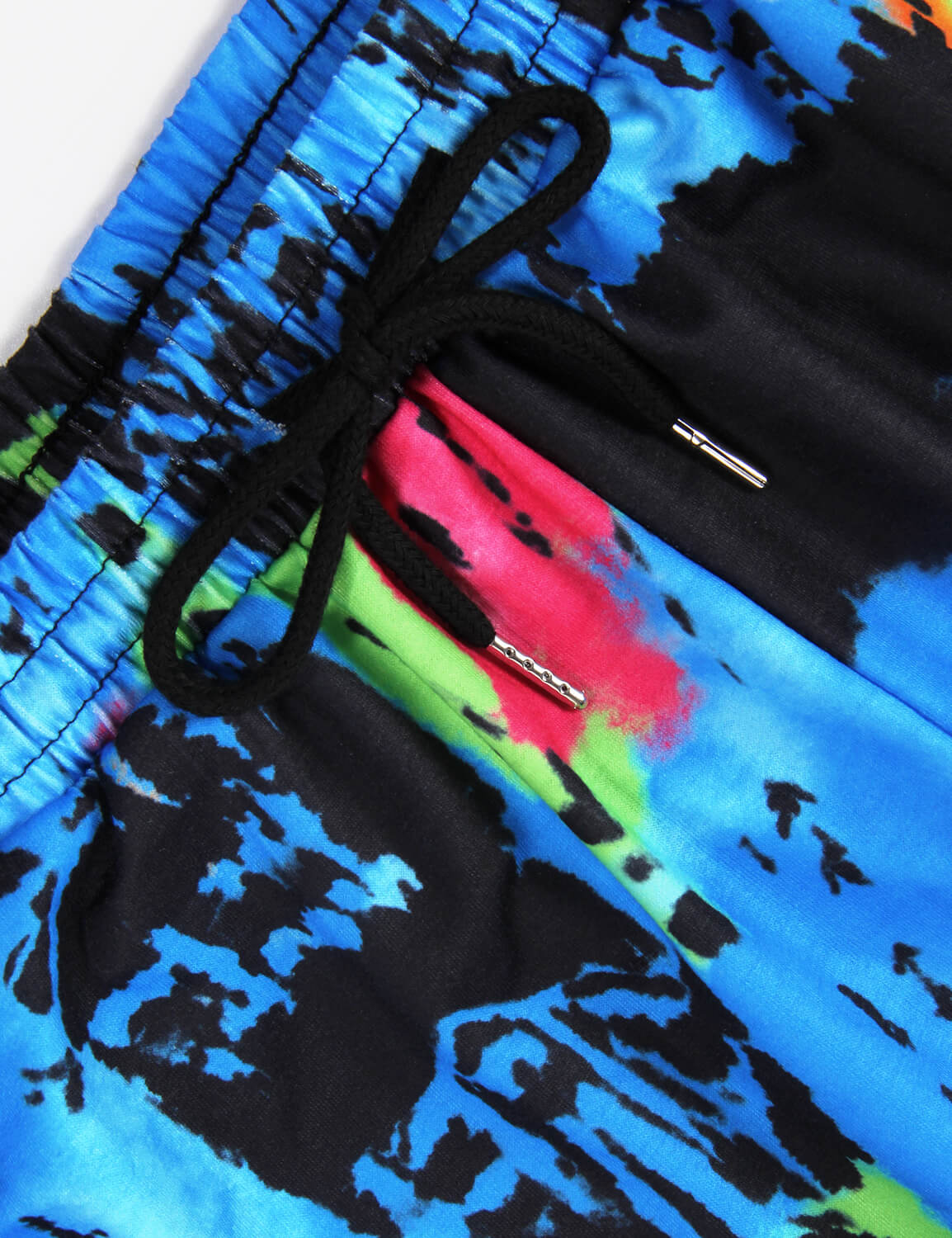 Tie dye sweatsuit online set mens