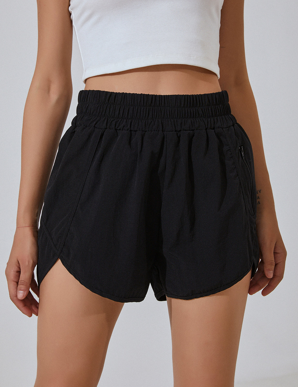 High Waisted Quick-Dry Athletic Workout Shorts