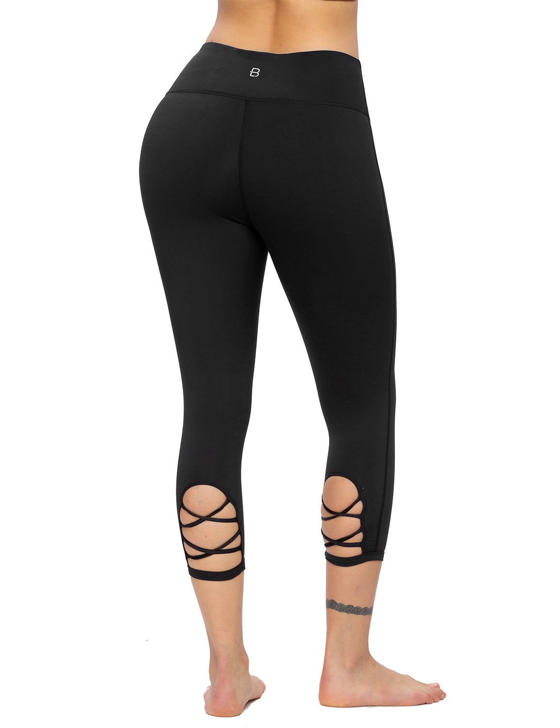 Criss cross capri on sale leggings