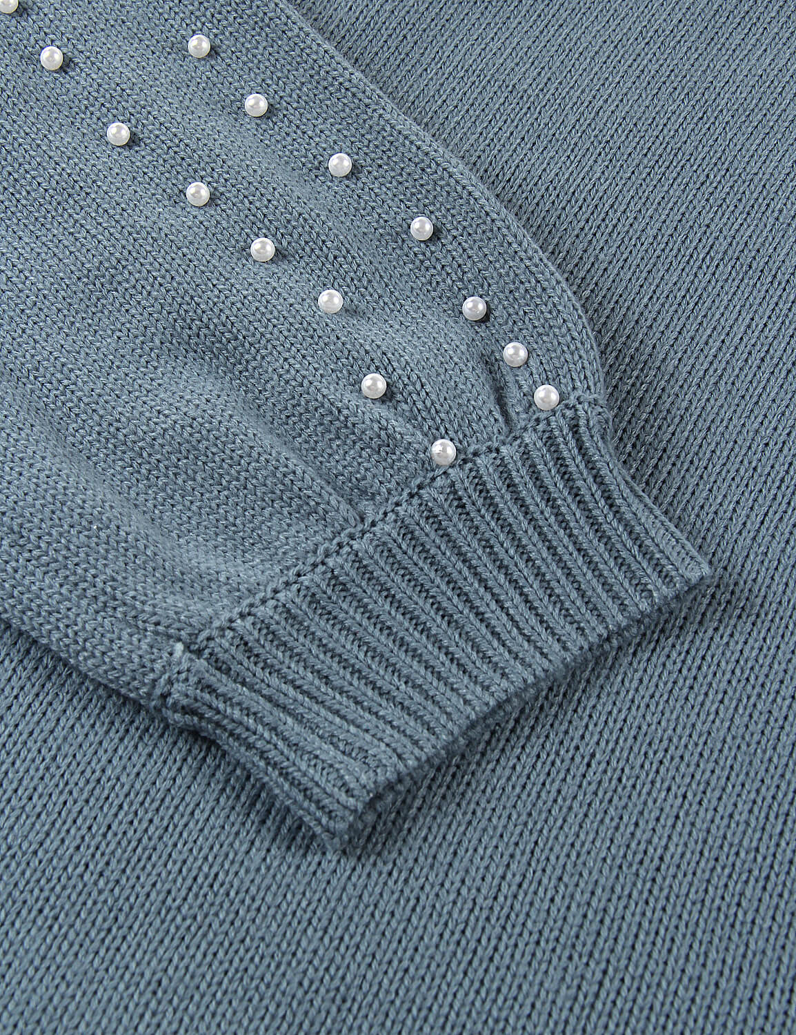 Pearls Chunky Sweater Oversized Knitwear
